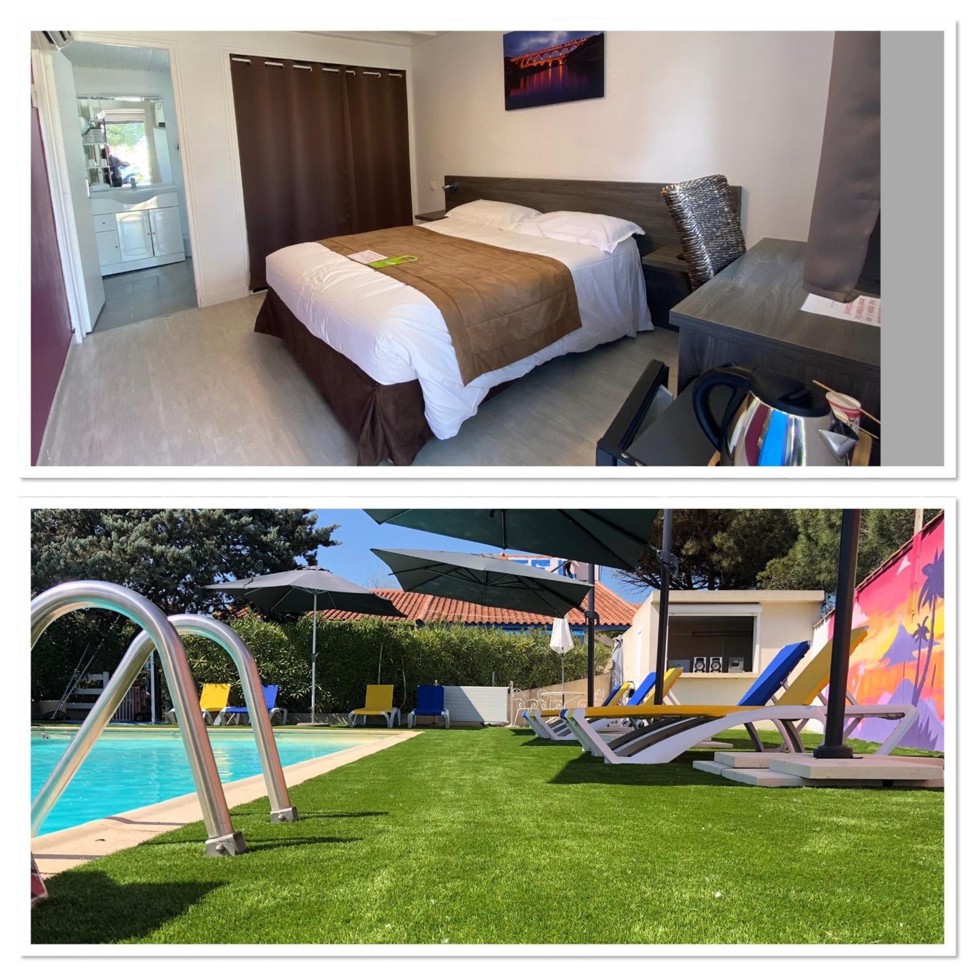 איגוס-מורטס Hotel Des 4 Vents "Esprit Camargue" מראה חיצוני תמונה